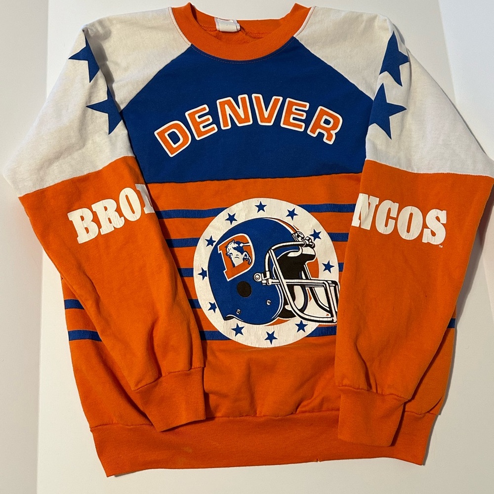 Vintage Denver Broncos Crewneck Sweatshirt